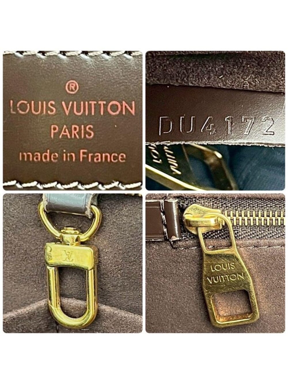 ★SOLD★ Louis Vuitton Damier Ebene Marribbon GM Tote - Picture 8 of 10